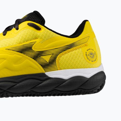 Кросівки для паделю Mizuno Wave Enforce Court Padel Vibrant yellow/black/black sand