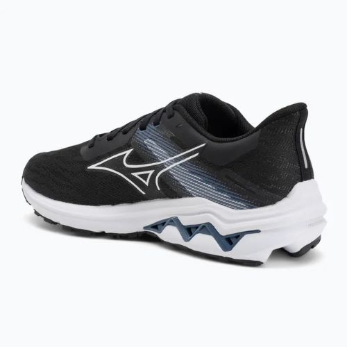 Кросівки для бігу чоловічі Mizuno Wave Equate 9 black/white/vintage indigo