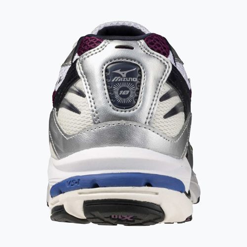 Кросівки Mizuno Wave Rider 10 white/baritone blue/dark purple