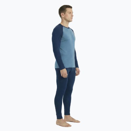 Комплект чоловічої термоактивної білизни WOOLCANO Merino SET0978 blue