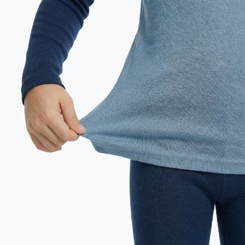 Комплект термобілизни дитячий WOOLCANO Merino SET0982 блакитний