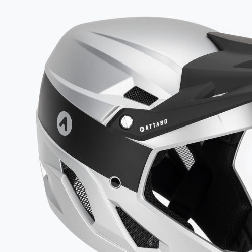 Шолом велосипедний ATTABO State 1.0 full face silver