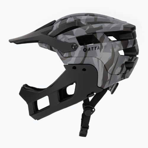 Шолом велосипедний ATTABO State 2.0 full face gray