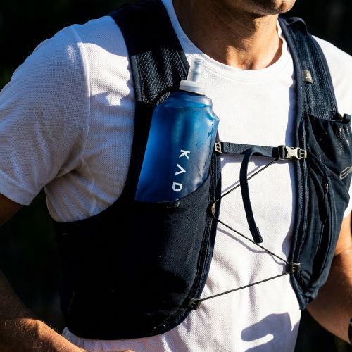 Пляшка м'яка KADVA Softflask Flowbie 500 мл блакитний