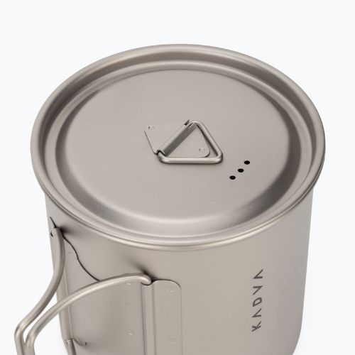 Туристичний кухоль KADVA titanium ultralight gray