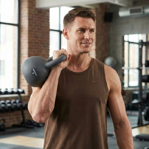 Гиря м'яка XTREXO 10 кг сірий