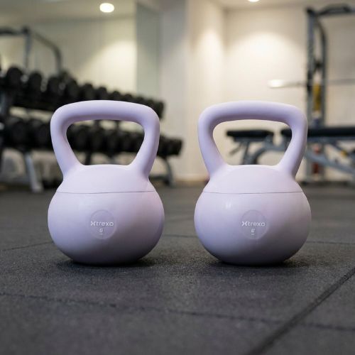 Kettlebell SOFT XTREXO 6 кг фіолетовий