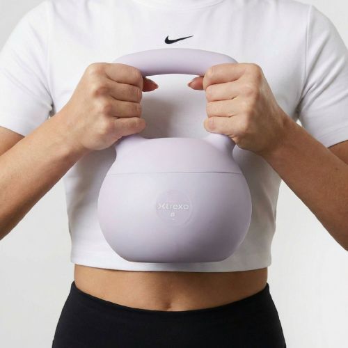 Kettlebell SOFT XTREXO 8 кг фіолетовий
