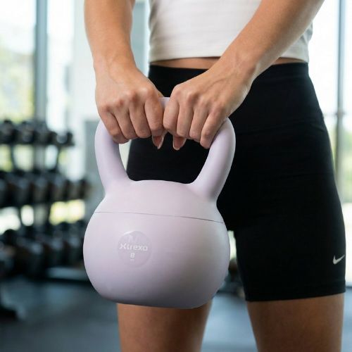 Kettlebell SOFT XTREXO 8 кг фіолетовий