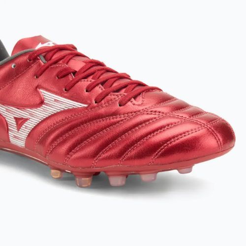 Кросівки футбольні чоловічі Mizuno Monarcida Neo III Pro AG morelia 40th red/white