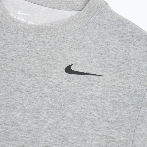 Футболка чоловіча Nike Dri-Fit smokey carbon heather/black