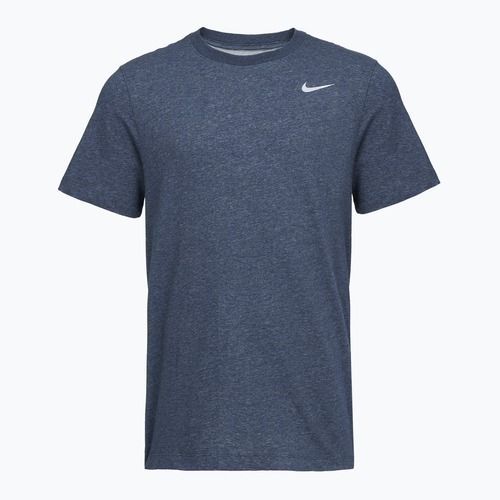 Футболка чоловіча Nike Dri-Fit smokey obsidian heather/matte silver