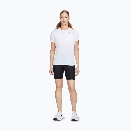 Футболка для тренувань жіноча Nike Dri-Fit white/black