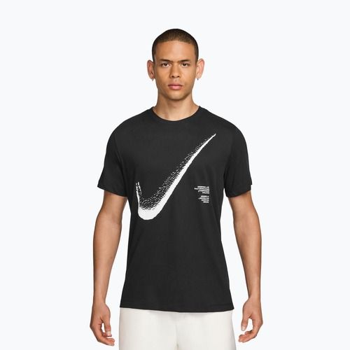 Футболка для тренувань чоловіча Nike HBR Dri-FIT black/white
