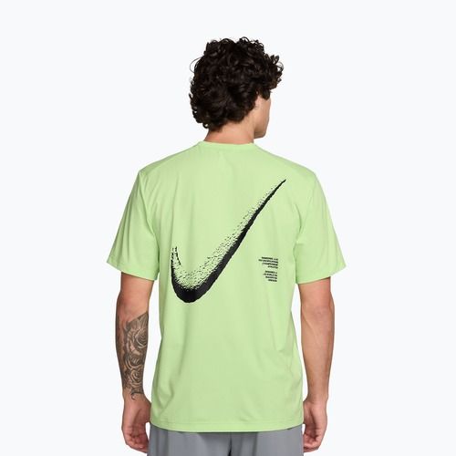 Футболка чоловіча Nike Hyverse Dri-Fit GFX light liquid lime/black