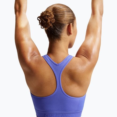 Жіноча футболка Nike Pro Seamless Dri-Fit Cropped sapphire