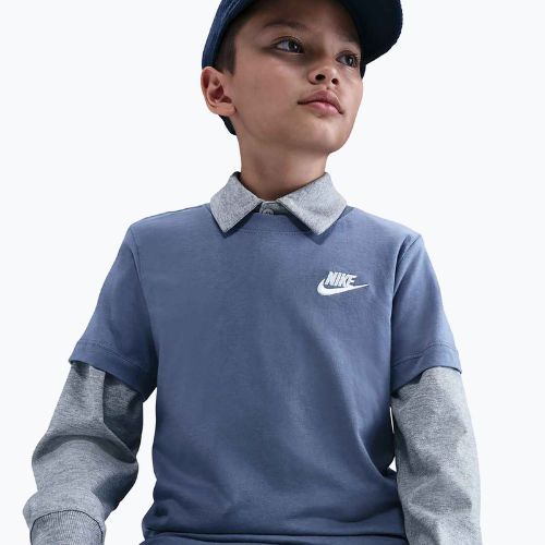 Футболка дитяча Nike Sportswear world indigo