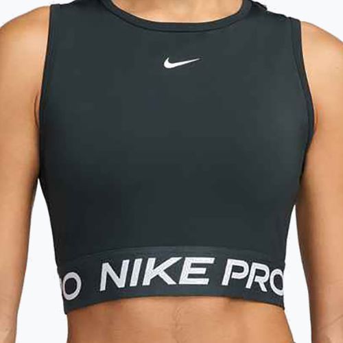 Футболка для тренувань жіноча Nike Pro Dri-Fit seaweed/white
