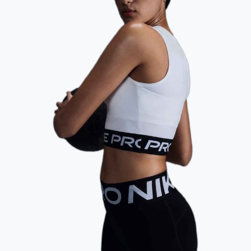 Жіноча тренувальна футболка Nike Pro Dri-Fit white/black