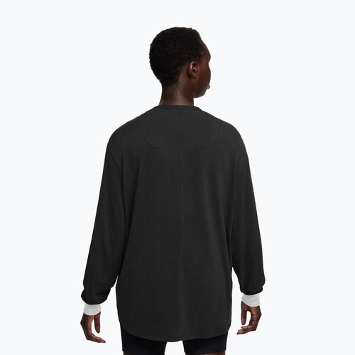 Longsleeve treningowy damski Nike One Relaxed Dri-Fit black/white