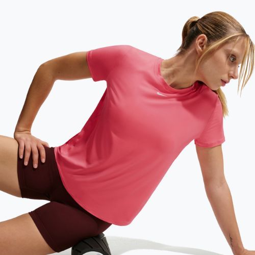 Футболка жіноча Nike One Classic Dri-Fit sea coral/white