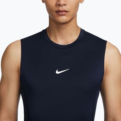 Футболка чоловіча Nike Pro Dri-Fit Tight Sleeveless Fitness obsidian/white