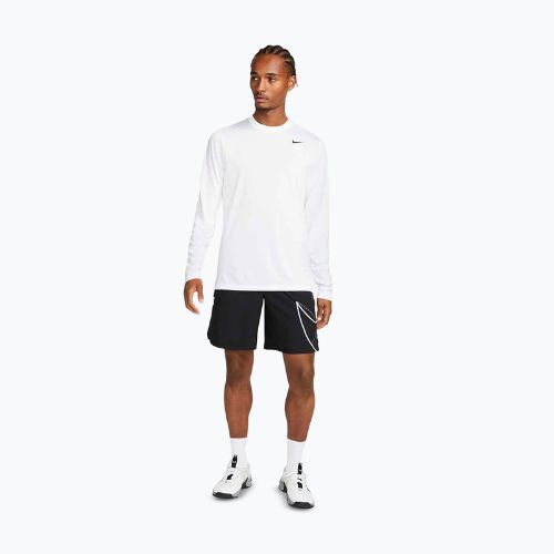 Longsleeve treningowy męski Nike Dri-FIT Legend white/black