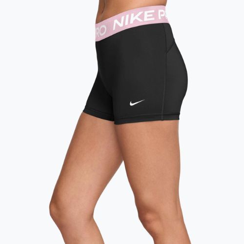 Шорти жіночі Nike Pro Mid-Rise Biker 3" black/pink foam/white