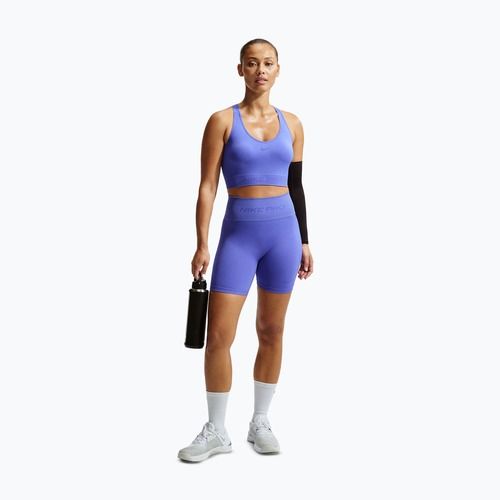 Шорти жіночі Nike Pro Seamless High-Waisted Biker 5" sapphire