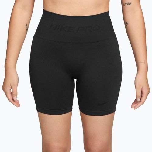 Шорти жіночі Nike Pro Seamless High-Waisted Biker 5" black