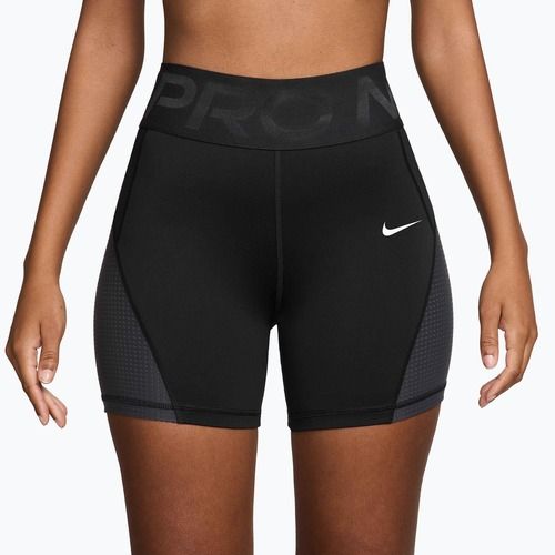 Шорти жіночі Nike Pro Sculpt High Waisted 5" Biker black/anthracite/white