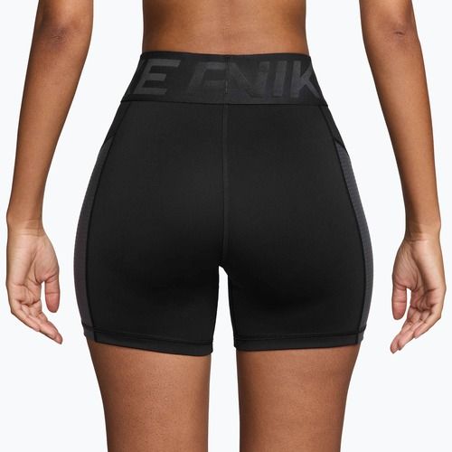 Spodenki damskie Nike Pro Sculpt High Waisted 5" Biker black/anthracite/white