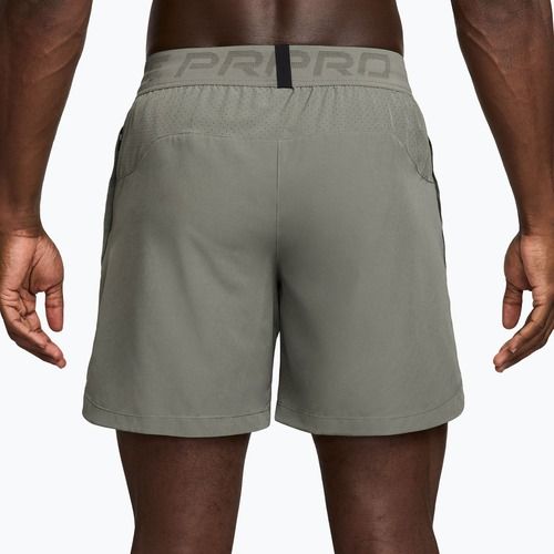 Шорти чоловічі Nike Pro Training Dri-Fit 6" light army/light liquid lime