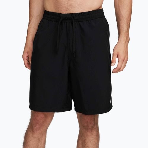 Шорти для бігу чоловічі Nike Form Dri-Fit Unlined 9" black/white