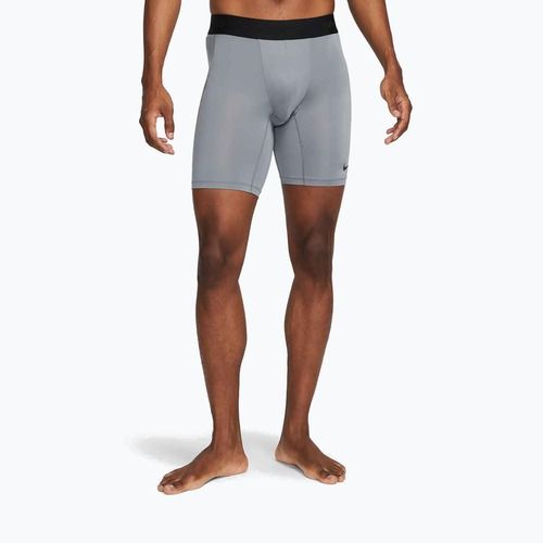 Шорти для тренувань чоловічі Nike Pro Dri-Fit Fitness Long smoke grey/black