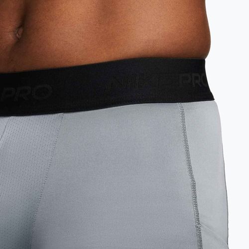Шорти для тренувань чоловічі Nike Pro Dri-Fit Fitness Long smoke grey/black