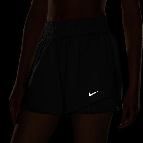 Шорти жіночі Nike One Dri-Fit High-Waisted 3" 2In1 smoke grey/heather/white