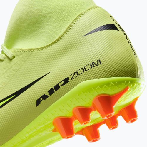 Кросівки футбольні чоловічі Nike Mercurial Superfly 10 Academy AG limelight/hyper crimson/volt