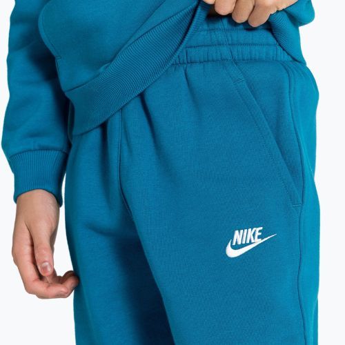 Штани дитячі Nike Sportswear Club Fleece green abyss/white
