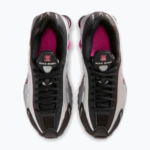 Взуття Nike Shox R4 black/pinksicle/metallic silver