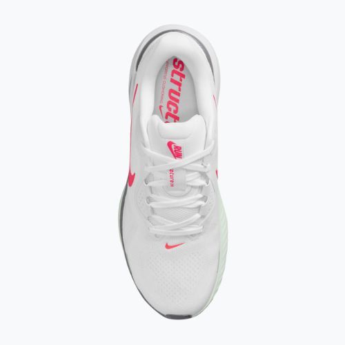 Кросівки для бігу чоловічі Nike Structure 26 white/medium ash/bright crimson
