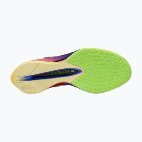 Кросівки для бігу чоловічі Nike Vaporfly 4 citron pulse/laser orange/indigo burst