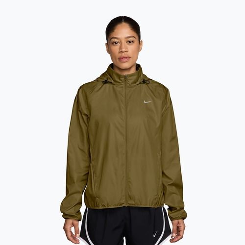 Куртка для бігу жіноча Nike Tempo Repel olive flak