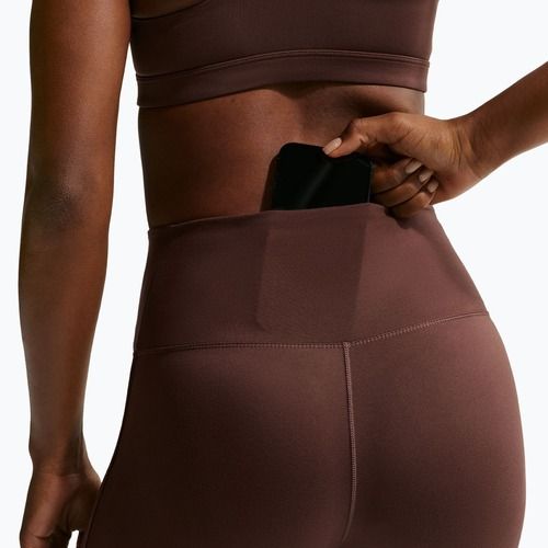 Легінси жіночі Nike One High-Waisted Seamless light chocolate