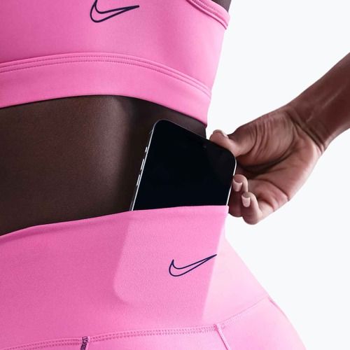 Легінси жіночі Nike One High-Waisted playful pink