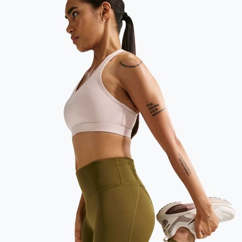 Легінси для бігу жіночі Nike Tempo High-Waisted 7/8 olive flak