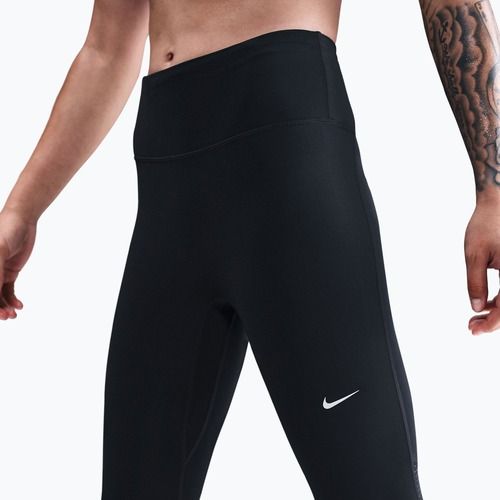 Легінси для бігу жіночі Nike Tempo Flash High-Waisted 7/8 black