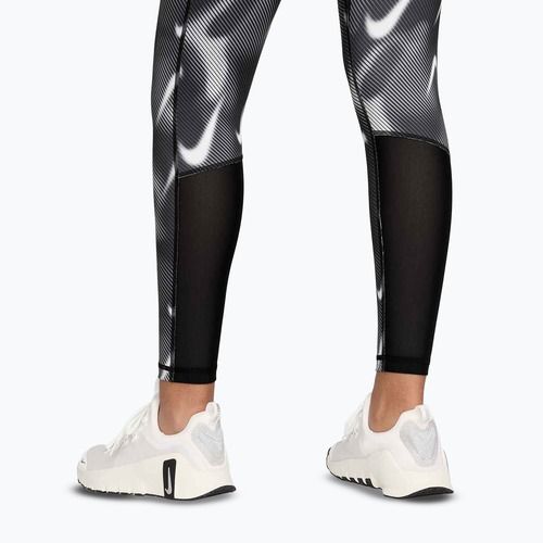 Легінси для тренувань жіночі Nike Pro Mid-Rise 7/8 black/white/white