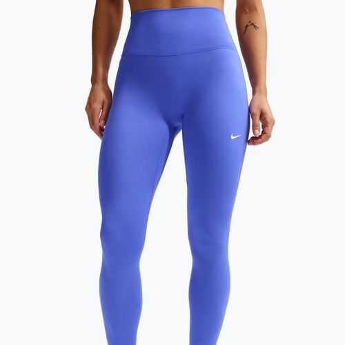 Легінси жіночі Nike One Seamless Front High-Waisted sapphire/white