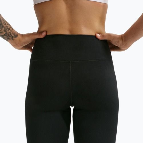 Легінси жіночі Nike One Seamless Front High-Waisted black/white